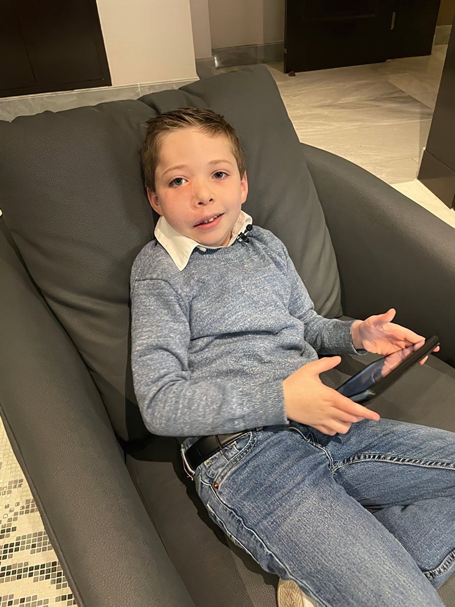 Colin smiling